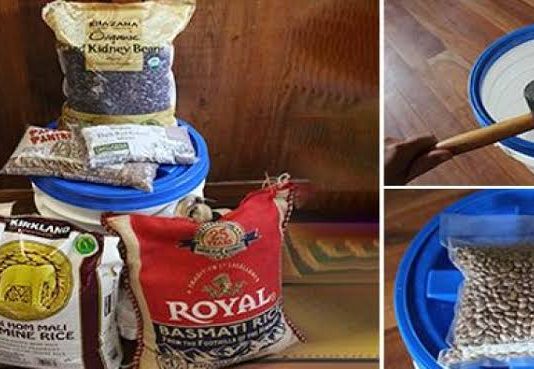 DIY $20 Survival Food Bucket