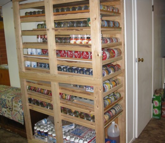 How To Stockpile Six Months of Food When You Only Have Space for One