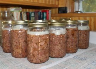 Pressure-Canning Hamburger Meat for Long Term Preservation
