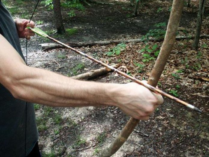 bow and arrow