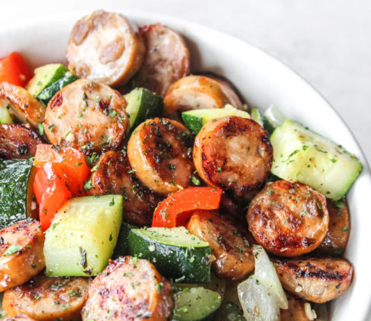 Sausage and Zucchini Skillet – DPN Recipe